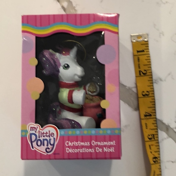My Little Pony Kurt S Adler Christmas ornament Sweetie  Belle NIB 2008 Hasbro - Picture 5 of 9